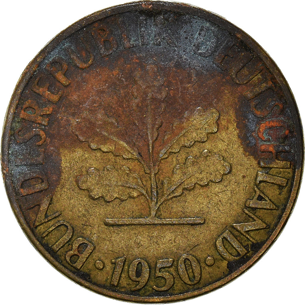 Monnaie, République fédérale allemande, 5 Pfennig, 1950