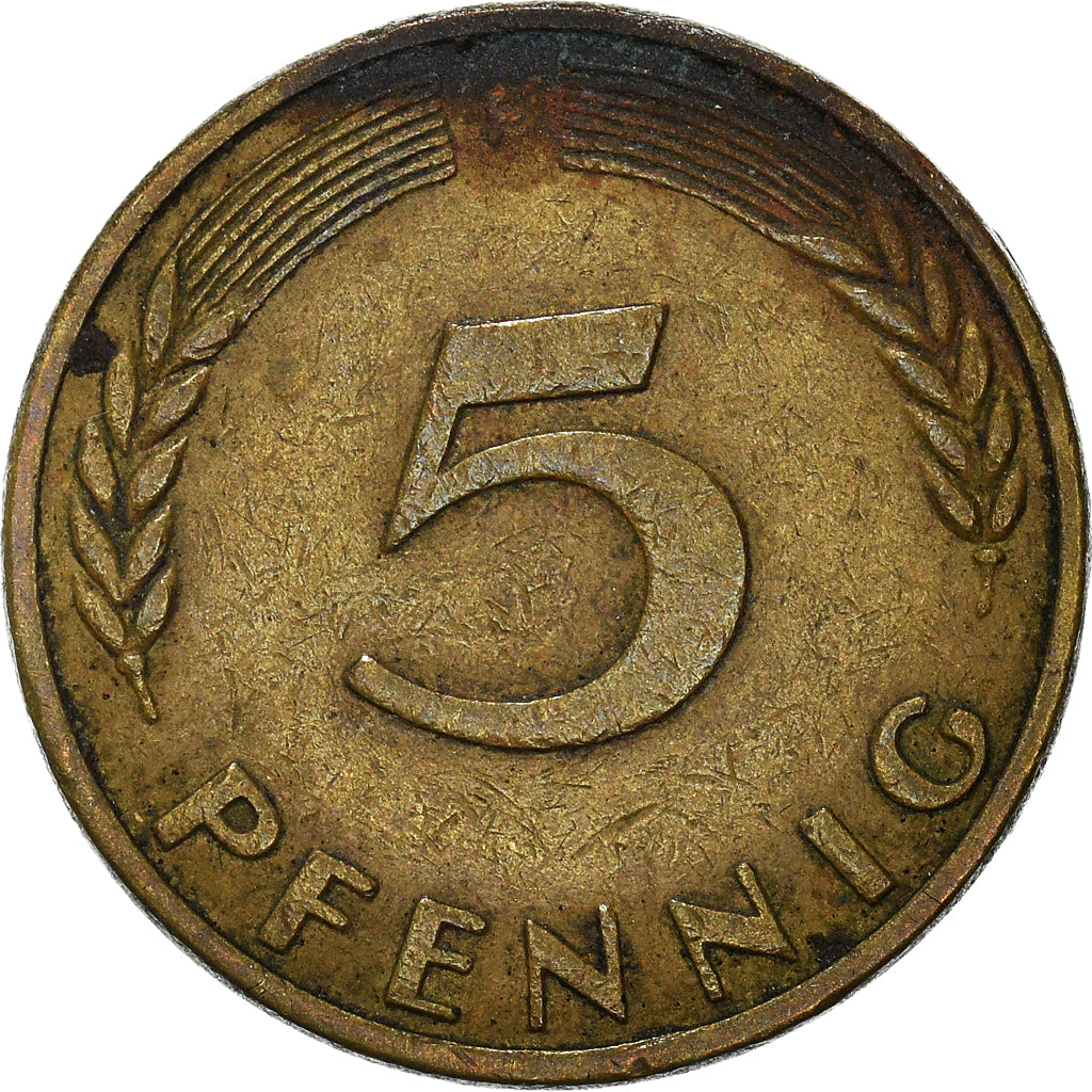 Monnaie, République fédérale allemande, 5 Pfennig, 1950