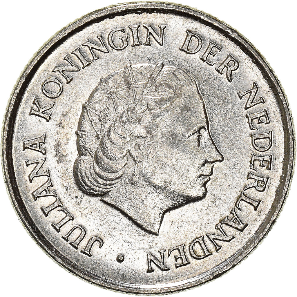 Moneta, Paesi Bassi, 25 Cents, 1977