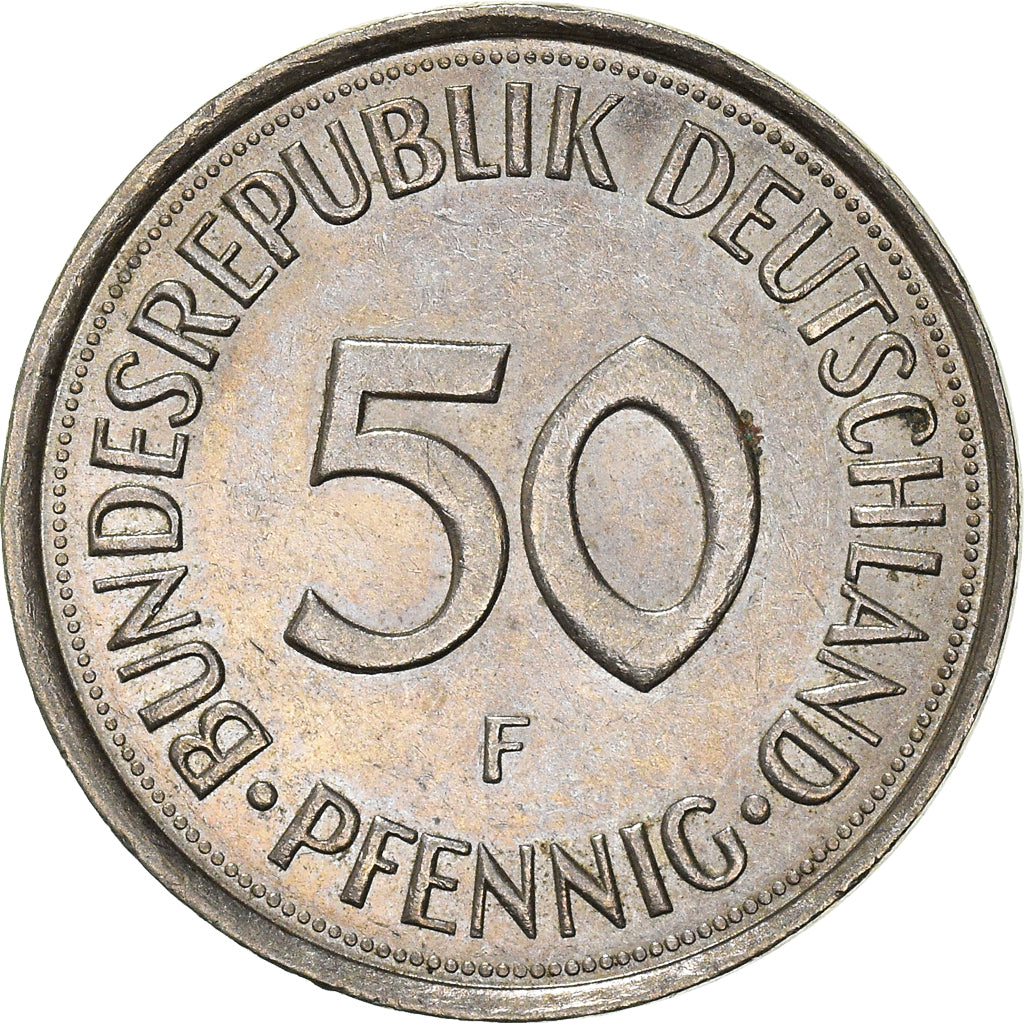 Coin, GERMANY - FEDERAL REPUBLIC, 50 Pfennig, 1992