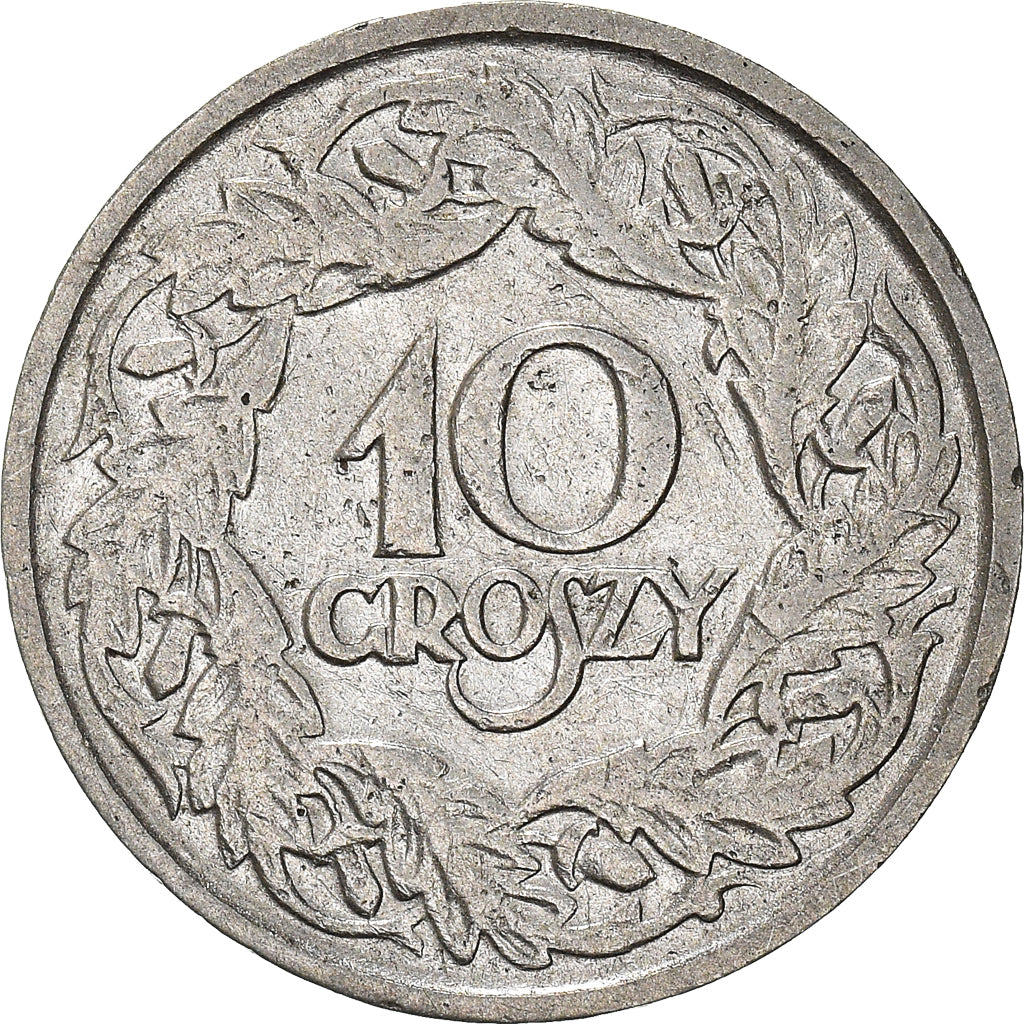 Moneta, Polonia, 10 Groszy, 1923