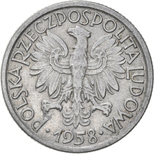Moneta, Polonia, 2 Zlote, 1958