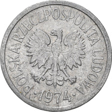 Munten, Polen, 10 Groszy, 1974