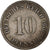 Monnaie, Empire allemand, 10 Pfennig, 1905
