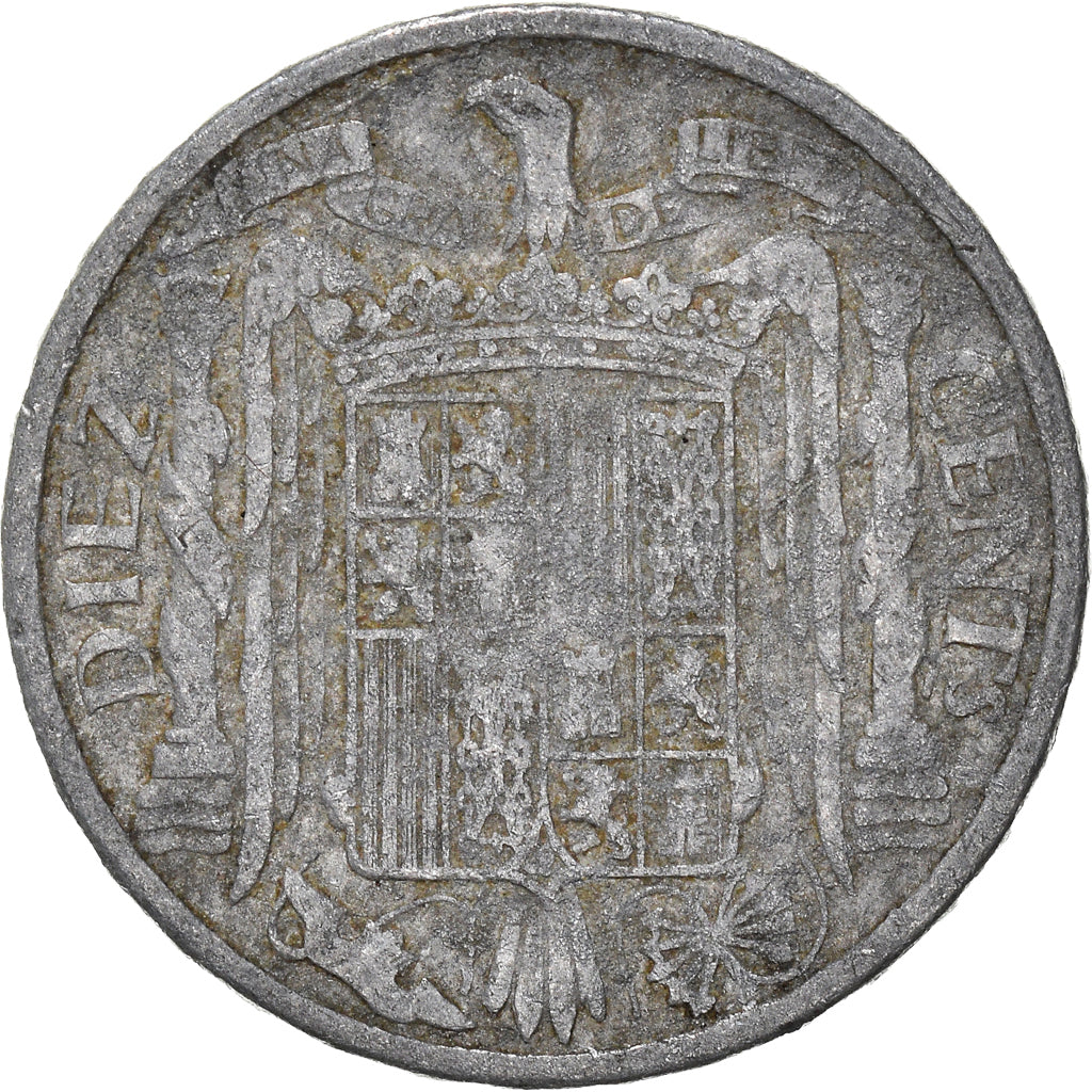 Münze, Spanien, 10 Centimos, 1941