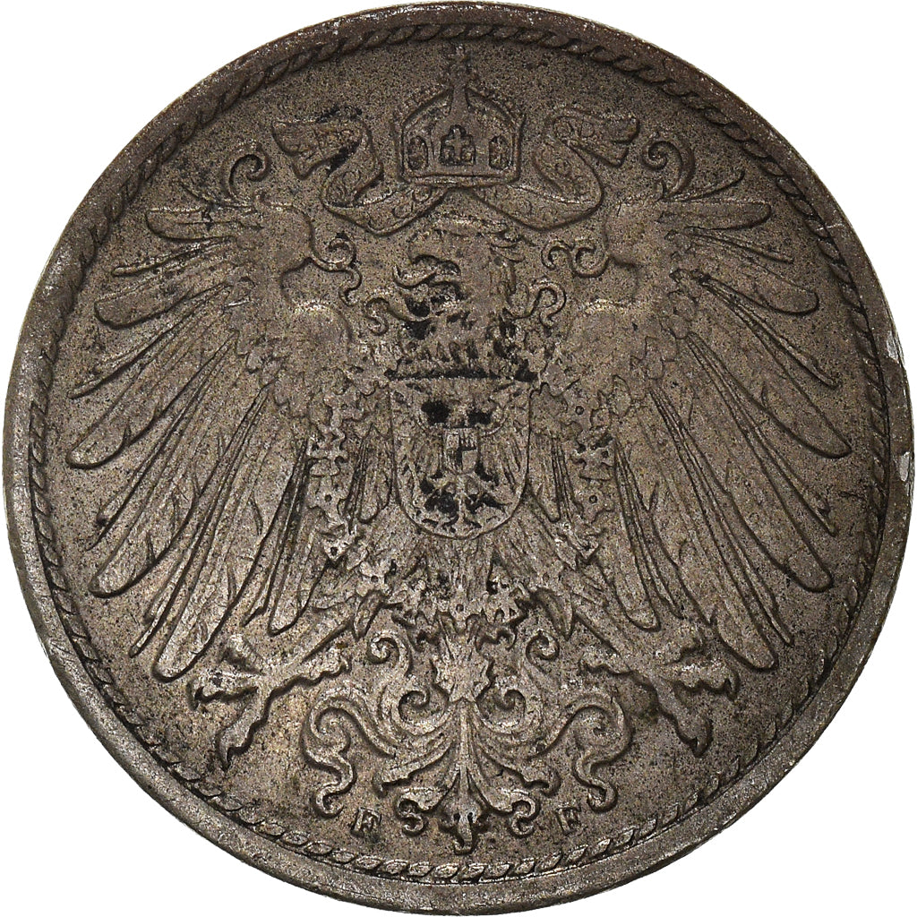 Moneta, NIEMCY - IMPERIUM, 10 Pfennig, 1912