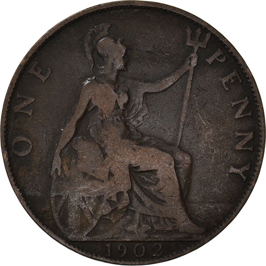 Monnaie, Grande-Bretagne, 1902