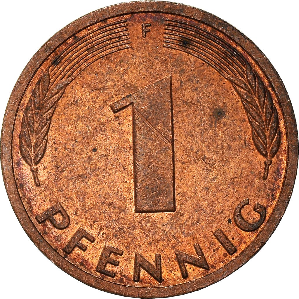 Moneta, GERMANIA - REPUBBLICA FEDERALE, Pfennig, 1985