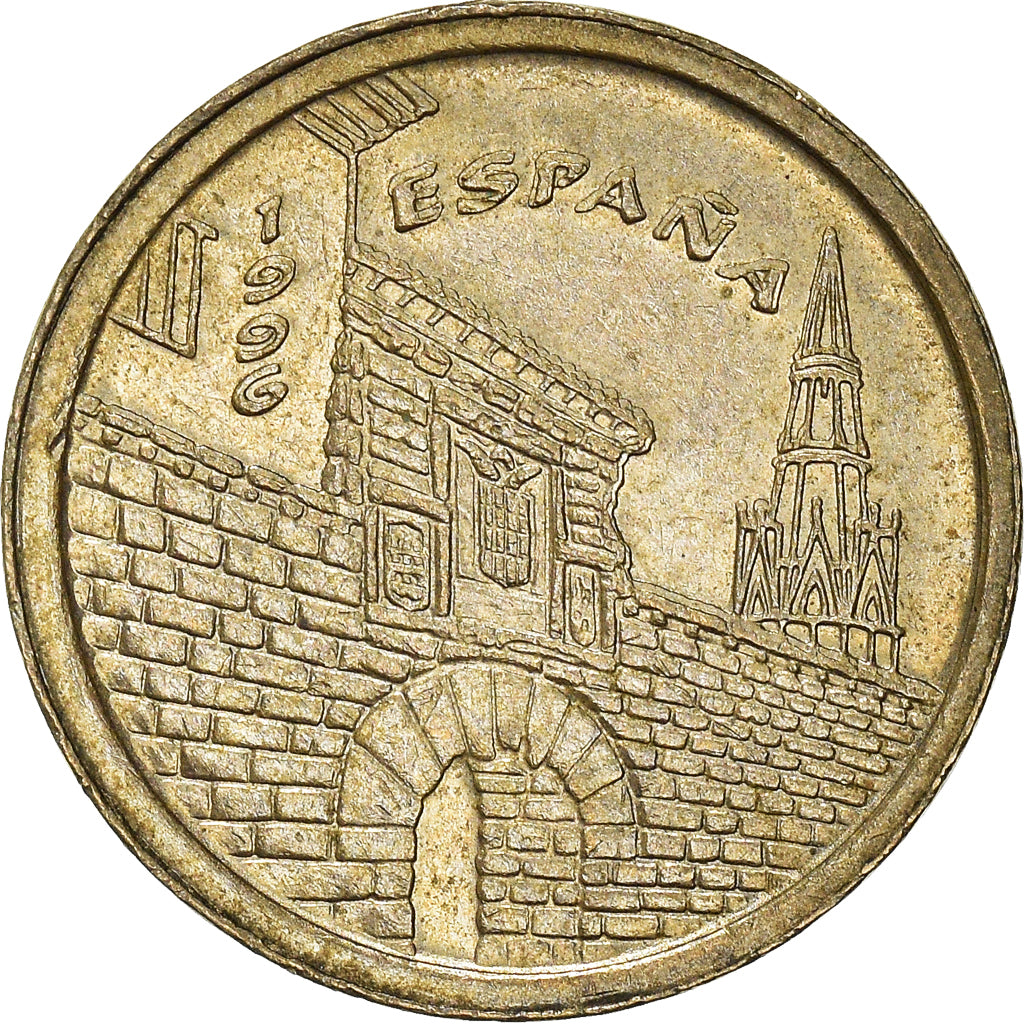 Münze, Spanien, 5 Pesetas, 1996
