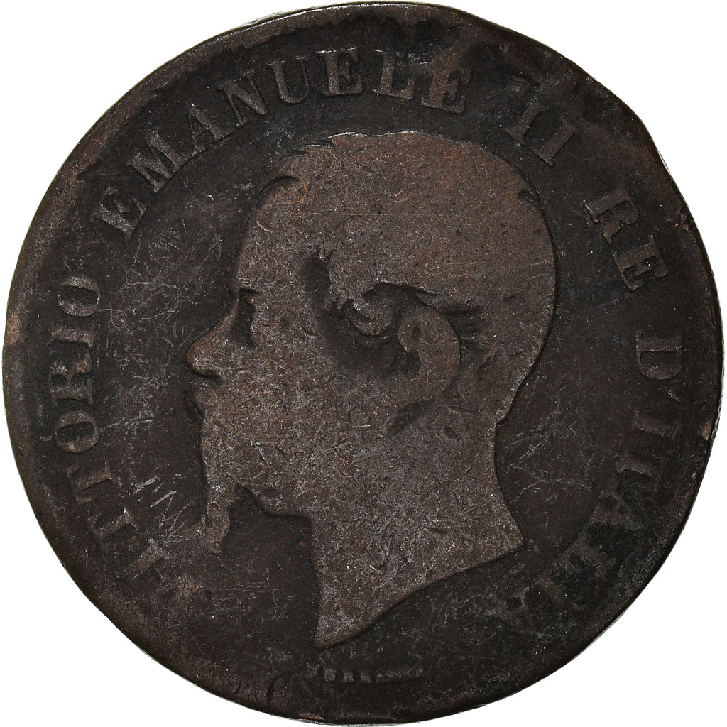 Münze, Italien, 5 Centesimi, 1861