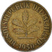 Moeda, ALEMANHA - REPÚBLICA FEDERAL, 10 Pfennig, 1950