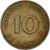 Moeda, ALEMANHA - REPÚBLICA FEDERAL, 10 Pfennig, 1950