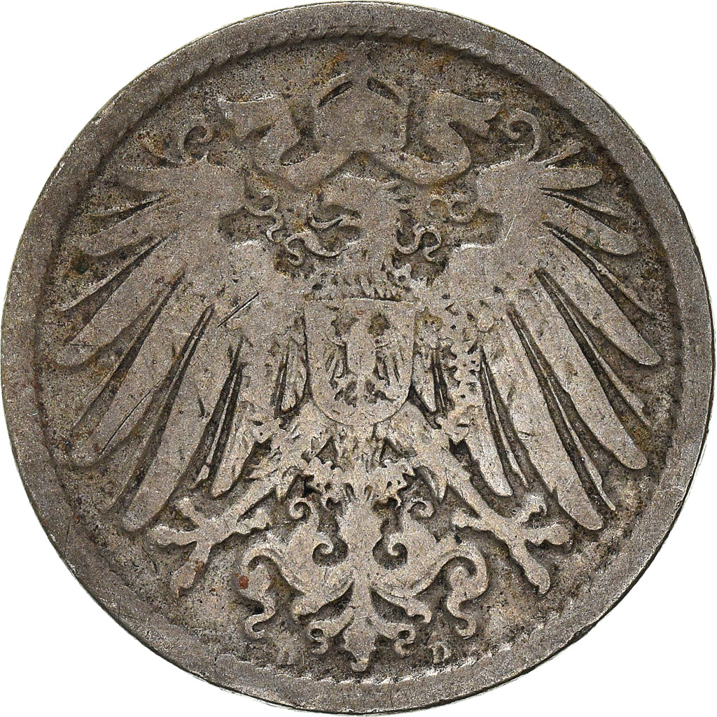 Coin, GERMANY - EMPIRE, 10 Pfennig, 1898