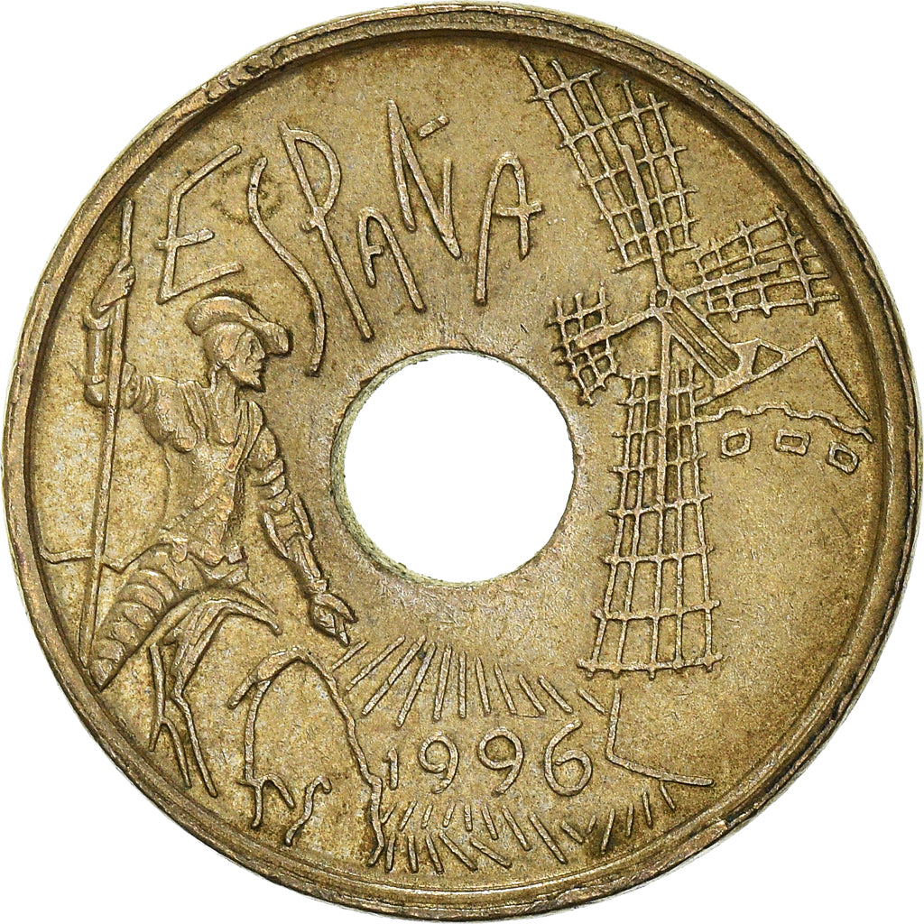 Coin, Spain, 25 Pesetas, 1996