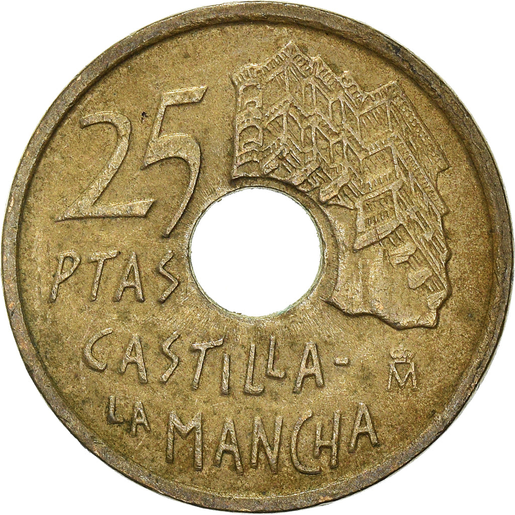 Coin, Spain, 25 Pesetas, 1996