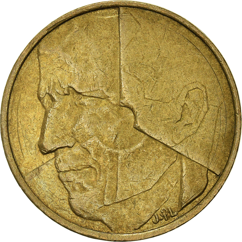 Moneta, Belgia, 5 Francs, 5 Frank, 1986