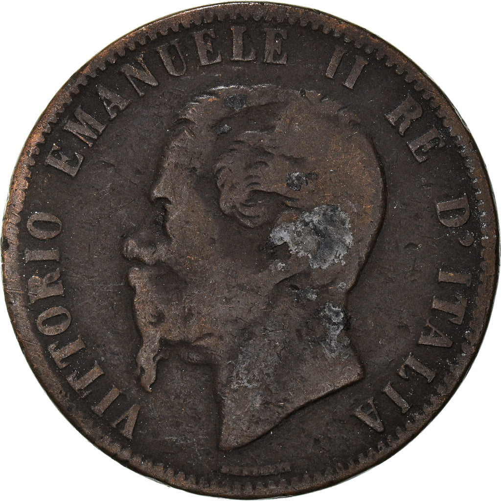 Moneta, Włochy, 10 Centesimi, 1867
