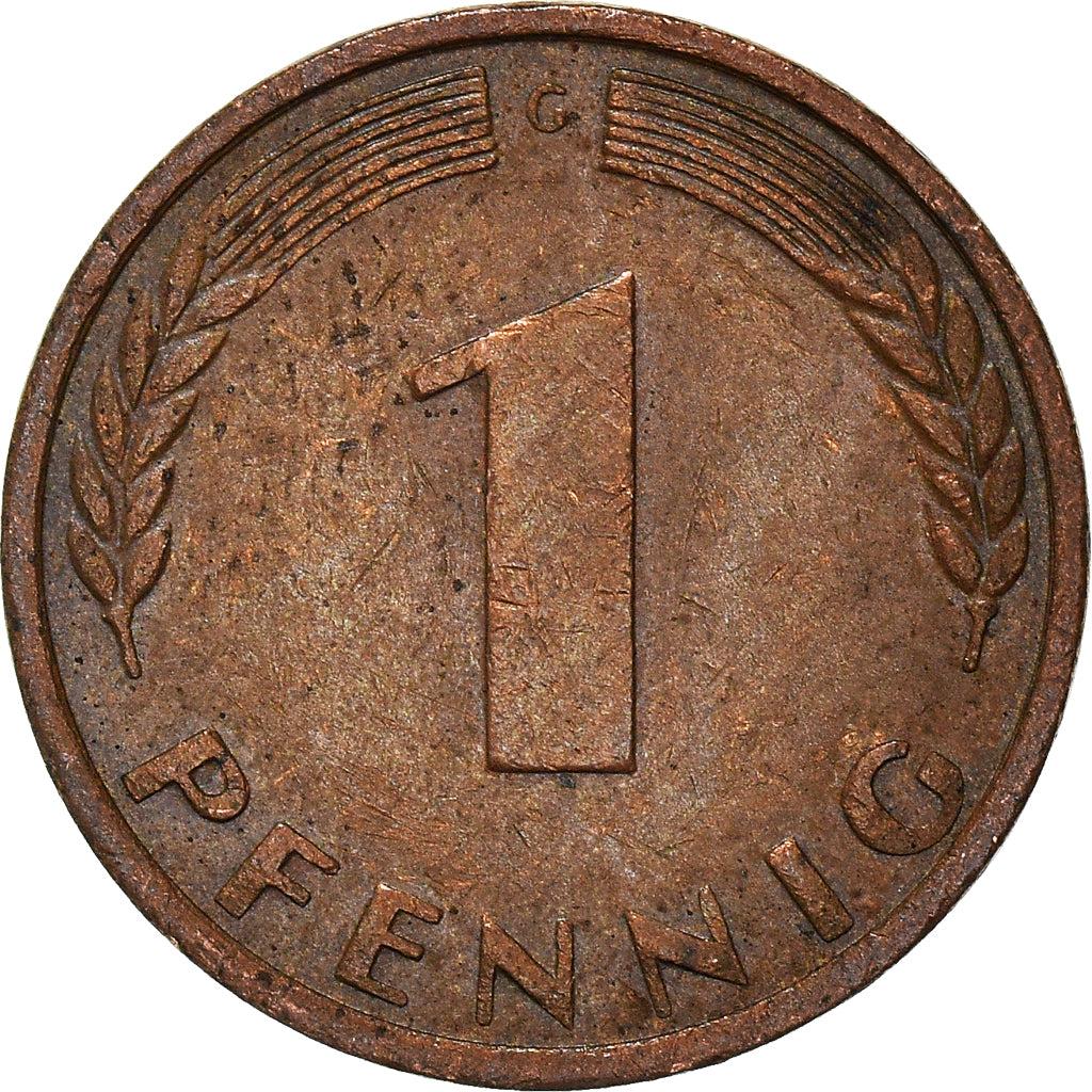 Monnaie, République fédérale allemande, Pfennig, 1969
