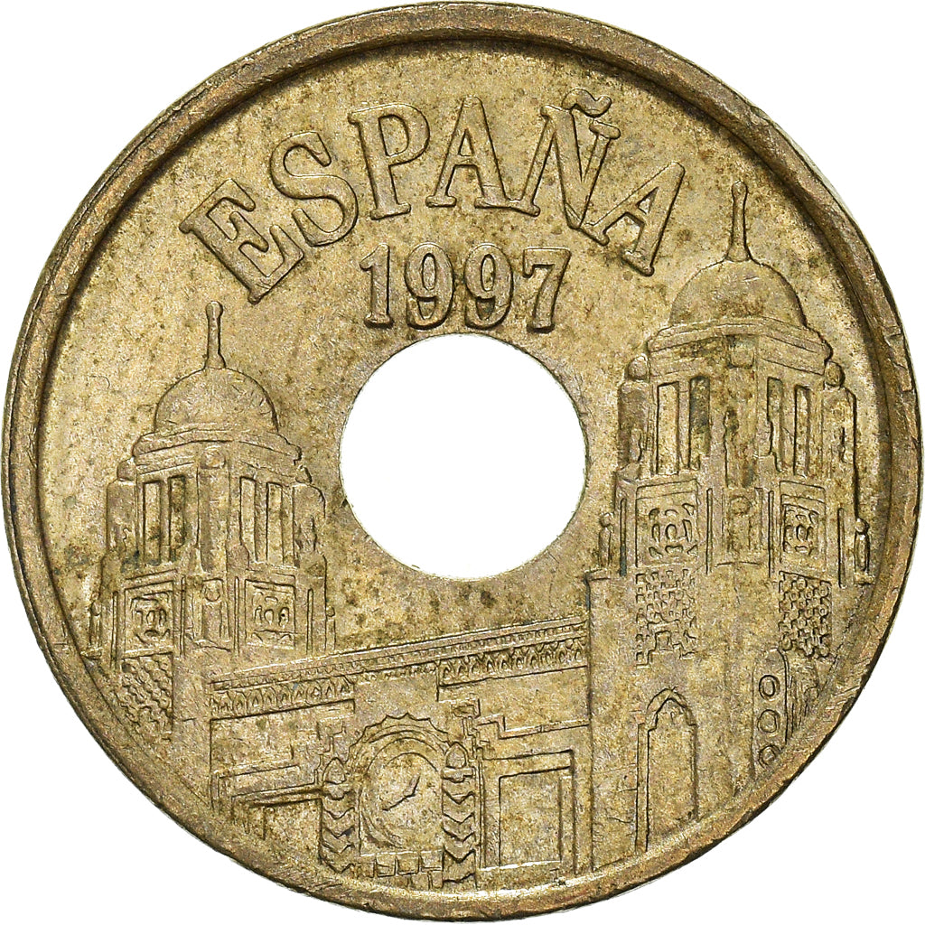 Coin, Spain, 25 Pesetas, 1997