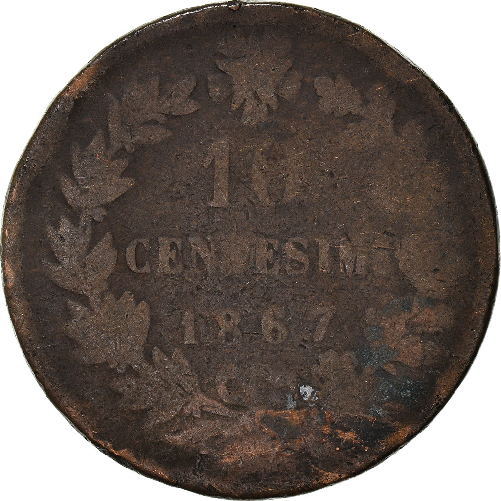 Münze, Italien, 10 Centesimi, 1867