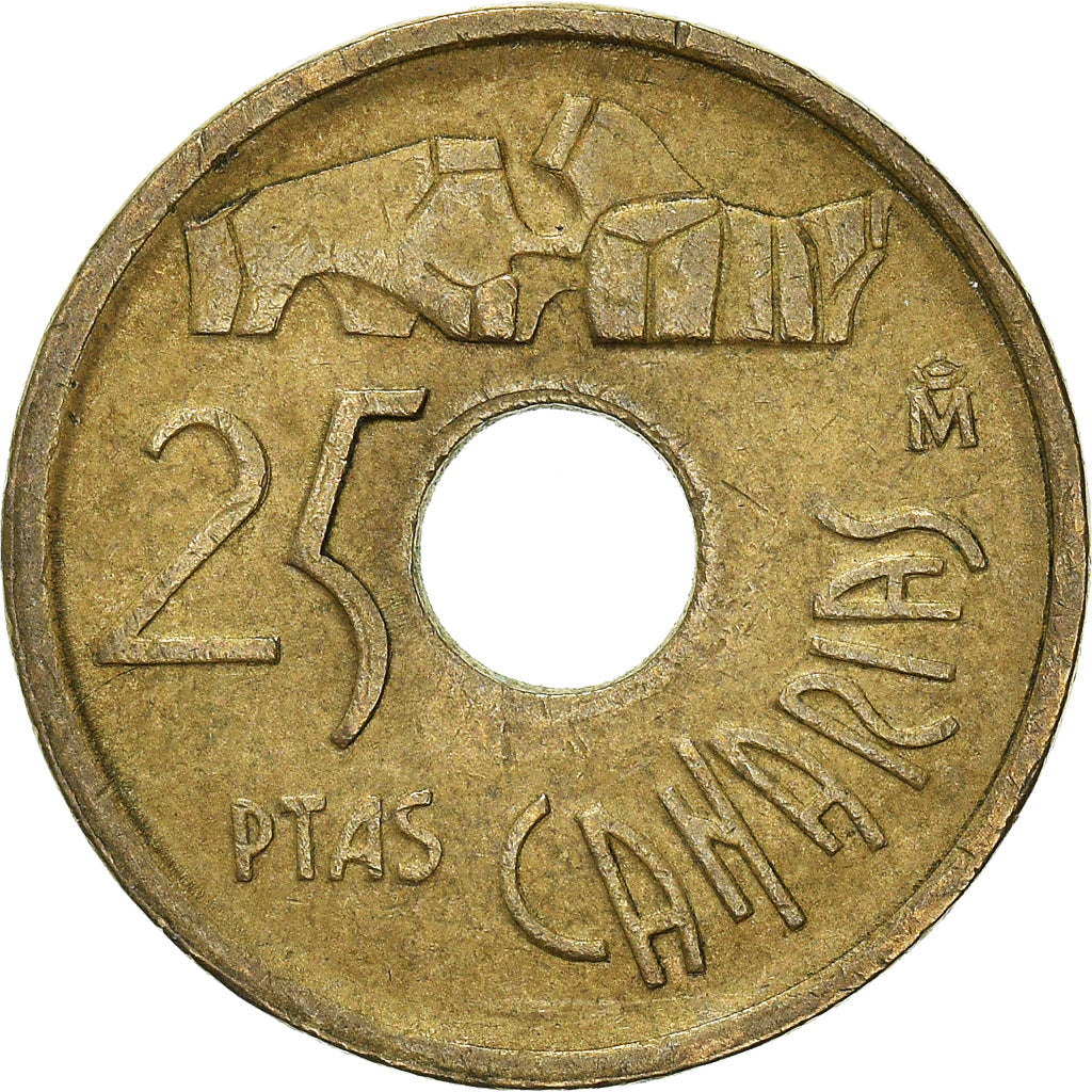 Coin, Spain, 25 Pesetas, 1994