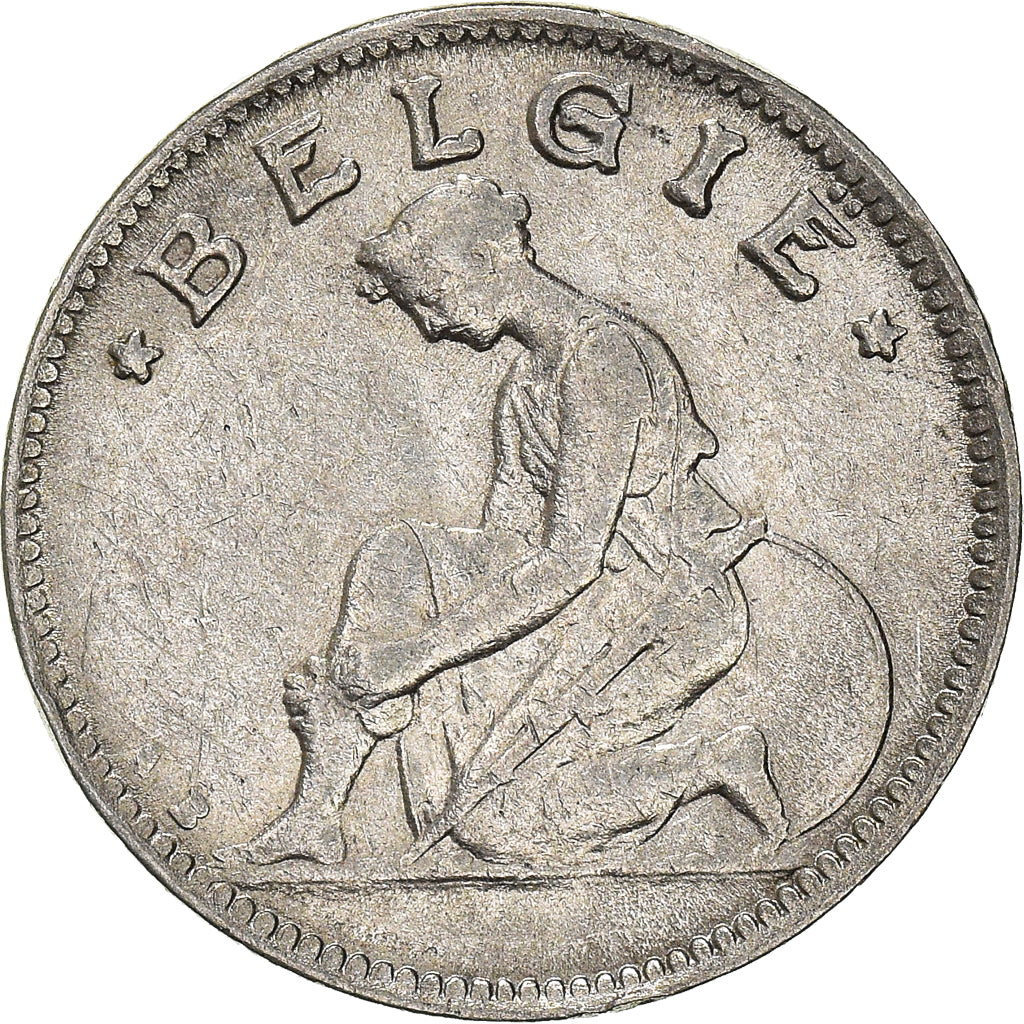 Münze, Belgien, 50 Centimes, 1933