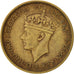 BRITISH WEST AFRICA, George VI, Shilling, 1942, TTB, Nickel-brass, KM:23