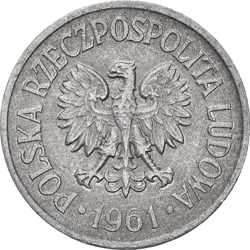 Moeda, Polónia, 20 Groszy, 1961