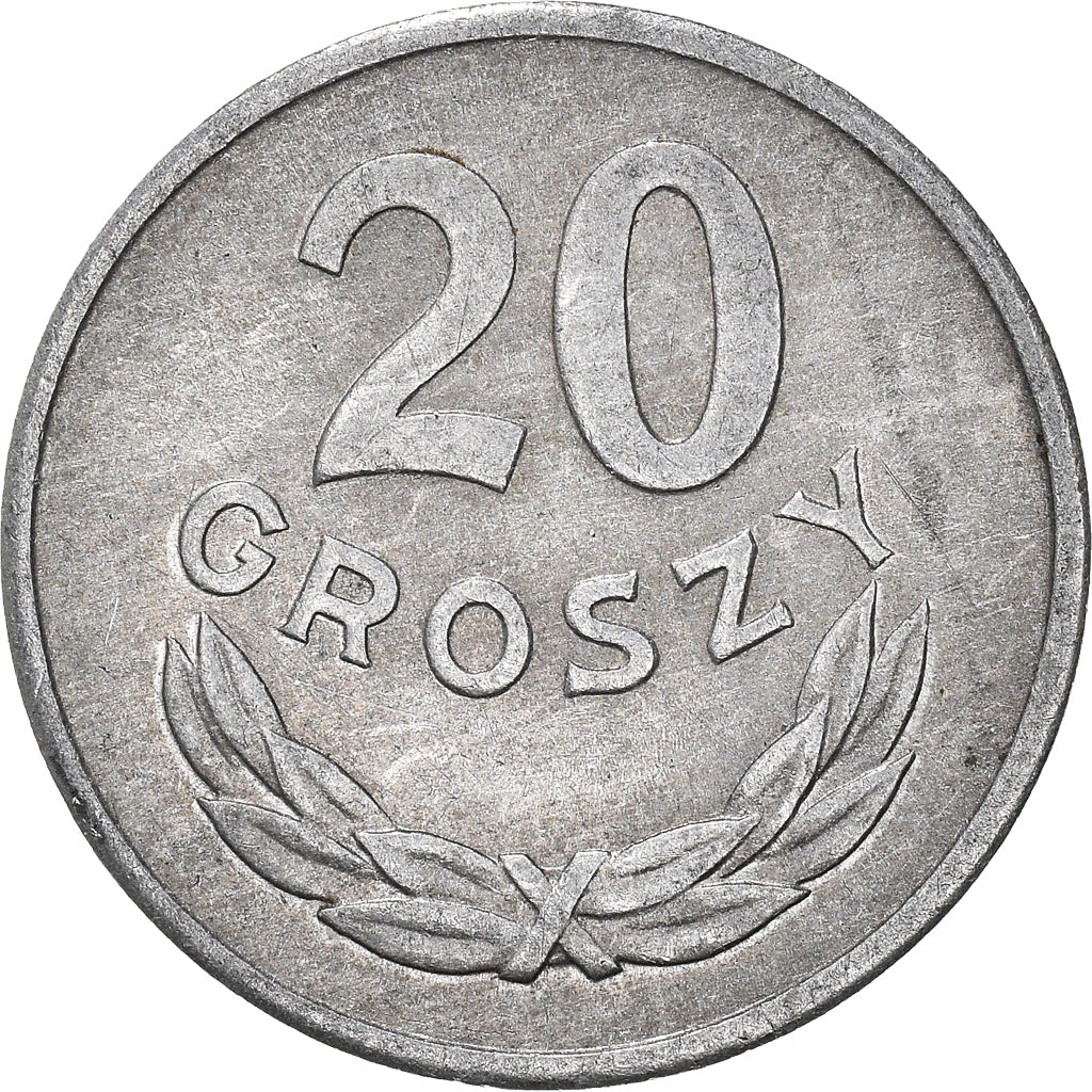 Moeda, Polónia, 20 Groszy, 1961