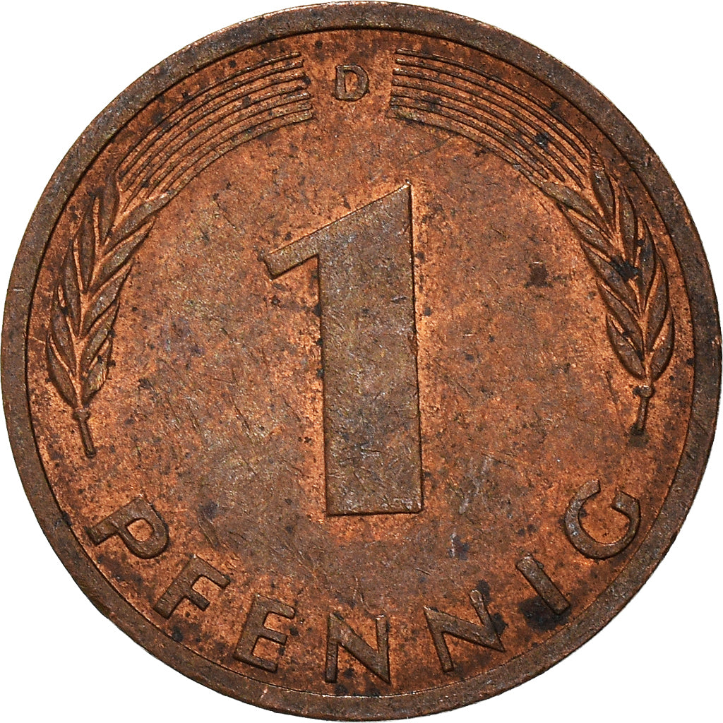 Coin, GERMANY - FEDERAL REPUBLIC, Pfennig, 1974