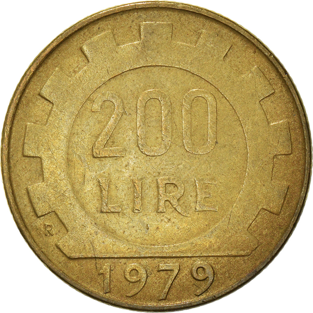 Monnaie, Italie, 200 Lire, 1979