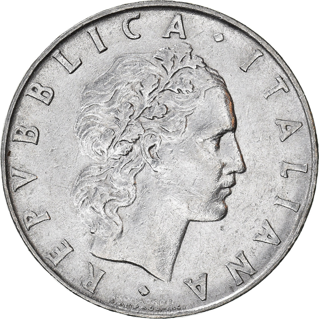 Monnaie, Italie, 50 Lire, 1962