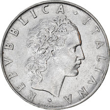 Monnaie, Italie, 50 Lire, 1962