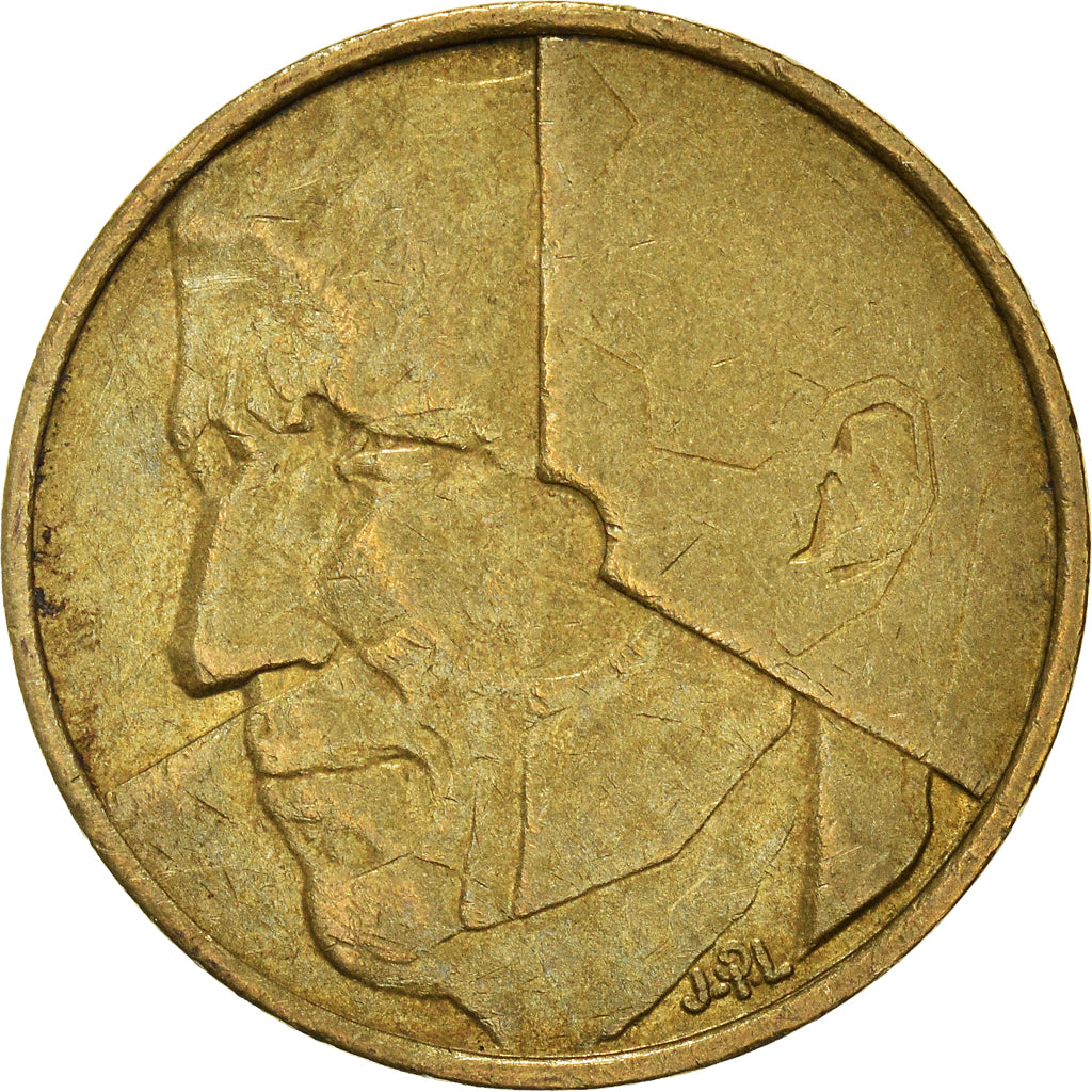 Münze, Belgien, 5 Francs, 5 Frank, 1986