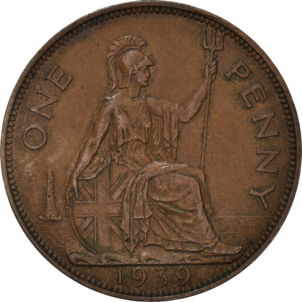 Monnaie, Grande-Bretagne, 1939