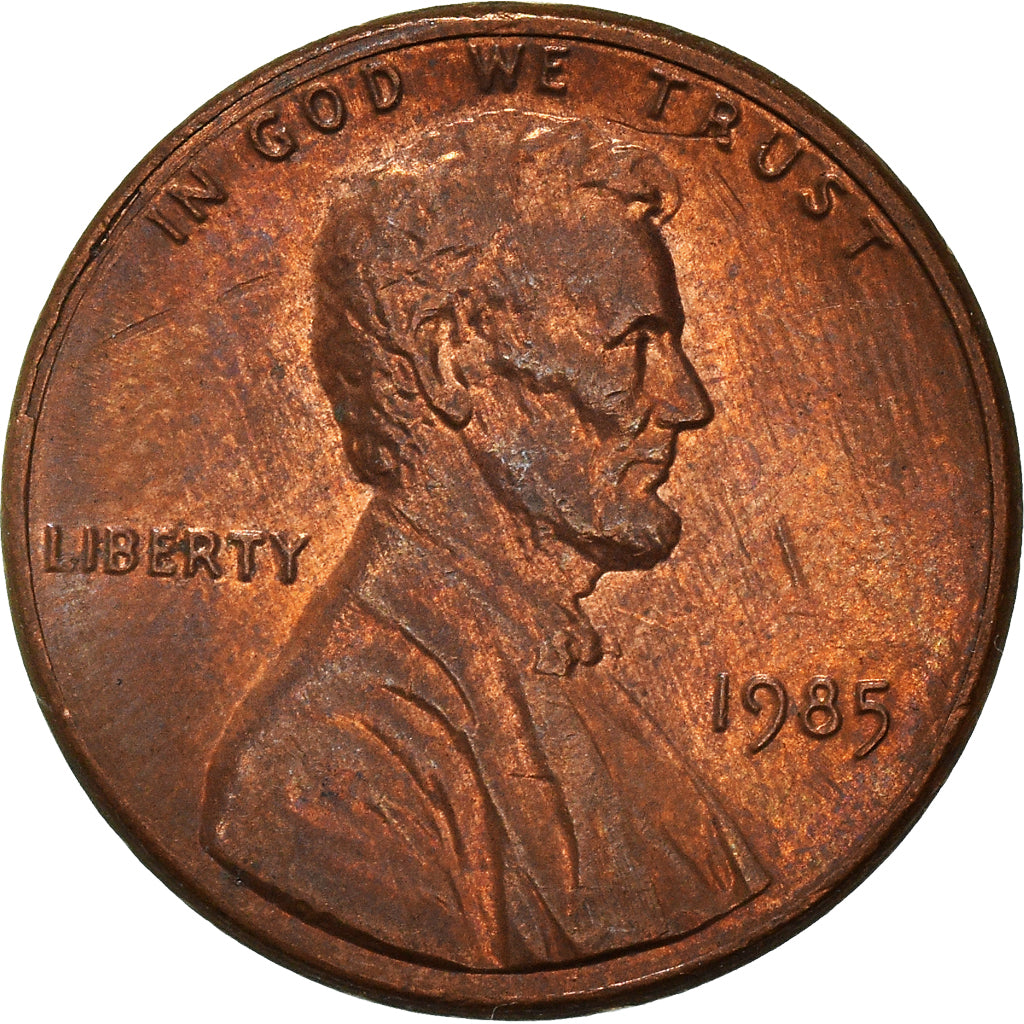 Moneta, Stati Uniti, Cent, 1985