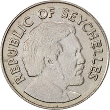 Seychelles, 25 Cents, 1976, British Royal Mint, SPL-, Rame-nichel, KM:24