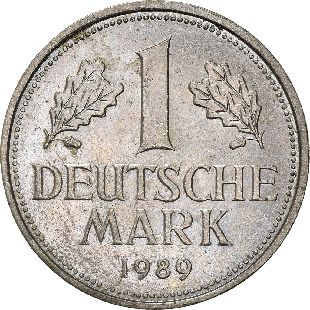 Coin, GERMANY - FEDERAL REPUBLIC, Mark, 1989