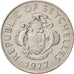 Moneta, Seszele, Rupee, 1977, British Royal Mint, EF(40-45), Miedź-Nikiel