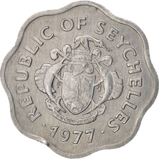 Seychelles, 5 Cents, 1977, British Royal Mint, SPL-, Alluminio, KM:31