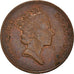 Münze, Großbritannien, Penny, 1989