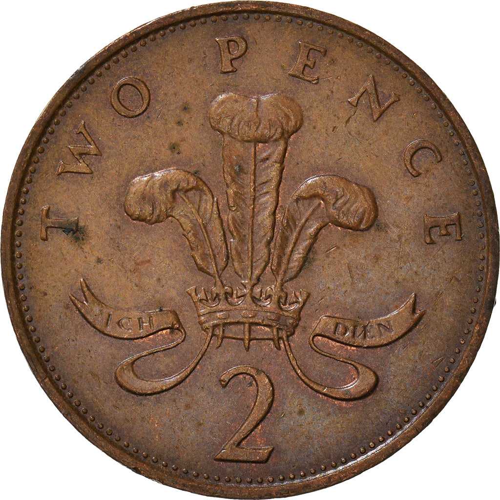 Monnaie, Grande-Bretagne, 2 Pence, 1989
