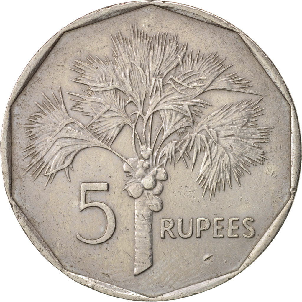Seychelles, 5 Rupees, 1982, British Royal Mint, EF(40-45), KM:51.1