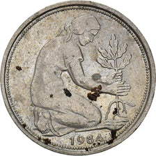 Coin, GERMANY - FEDERAL REPUBLIC, 50 Pfennig, 1984