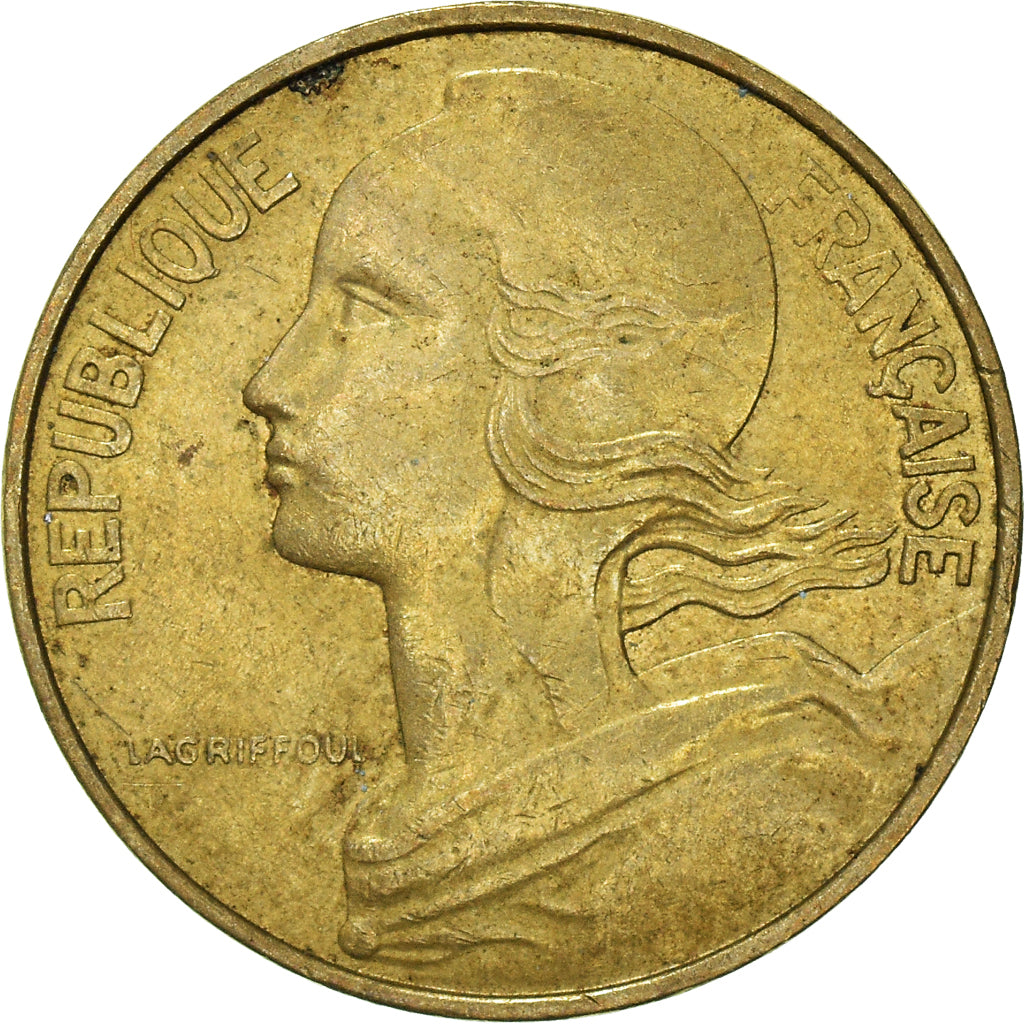 Münze, Frankreich, 10 Centimes, 1983