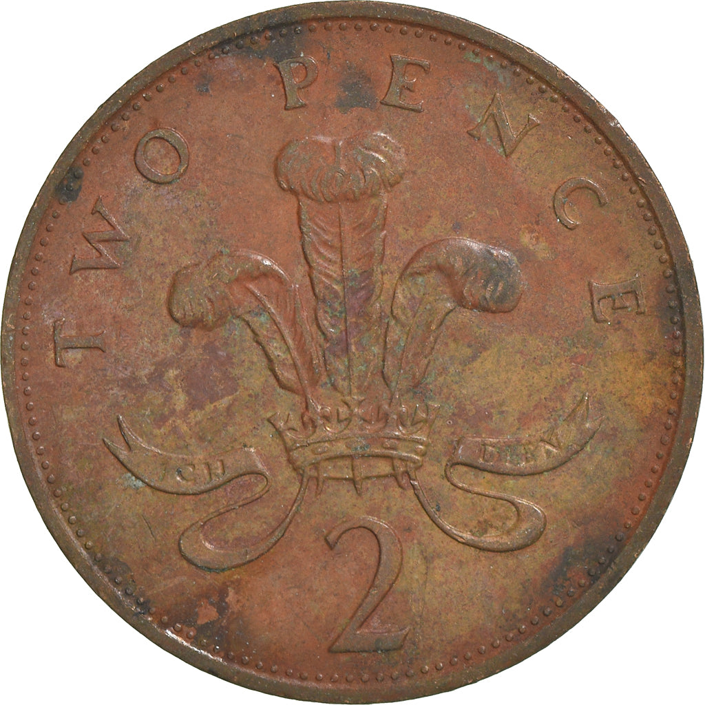 Moneda, Gran Bretaña, 2 Pence, 1985