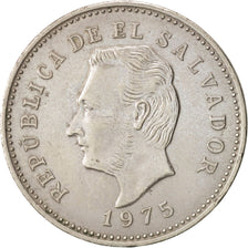 El Salvador, 10 Centavos, 1975, British Royal Mint, England, AU(50-53), KM:150
