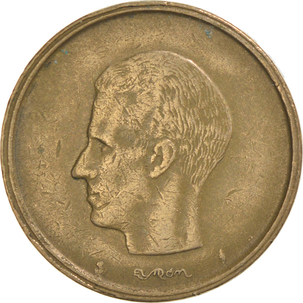 Münze, Belgien, 20 Francs, 20 Frank, 1980