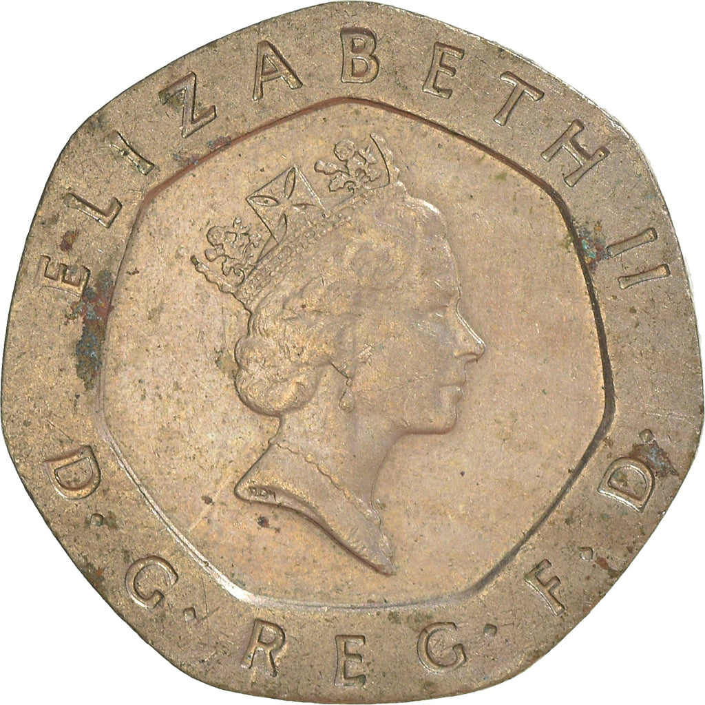 Monnaie, Grande-Bretagne, 20 Pence, 1989