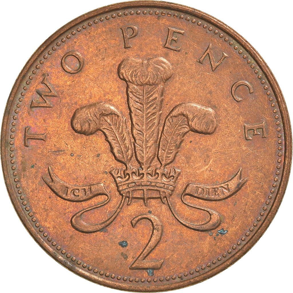 Moneta, Wielka Brytania, 2 Pence, 1997